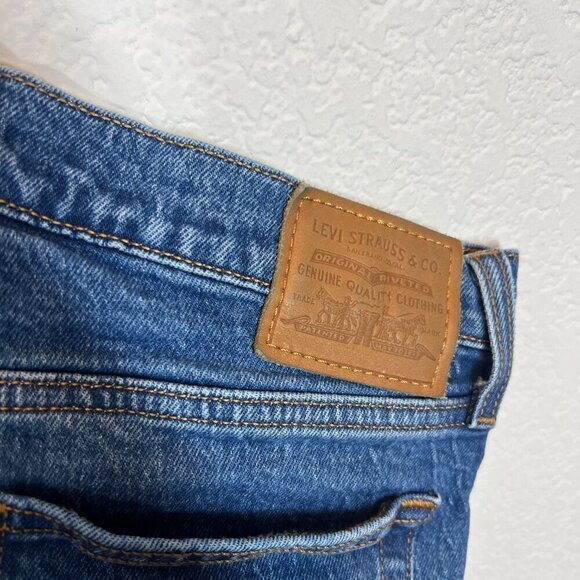 Levi's Wedgie Straight Jeans Button Fly 28 - Picture 10 of 13